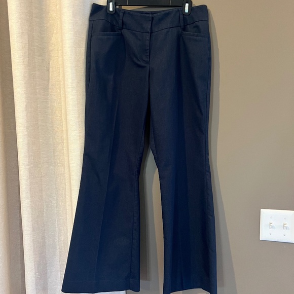 NY&C 7th Avenue Suiting Collection Baby Blue Pinpoint Dress Pants, Size 10 - Picture 1 of 16